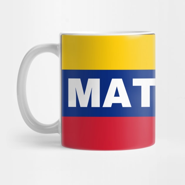 Maturin City in Venezuelan Flag Colors by aybe7elf